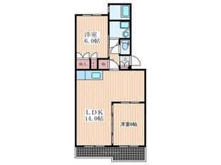 第３桂マンションの物件間取画像